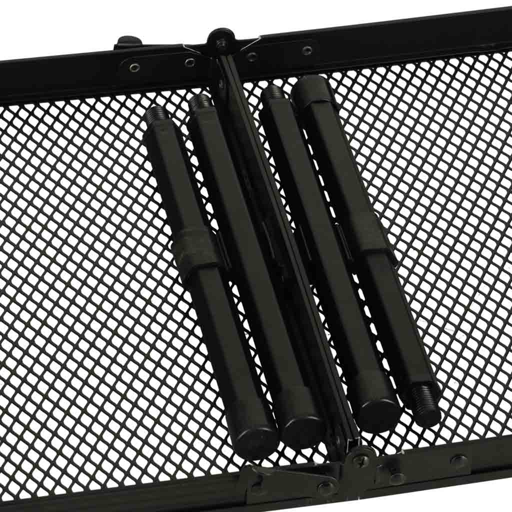 Luaro utazási asztal kemping vendéglátás összecsukható asztal 80 x 40 x 66 x 37 cm