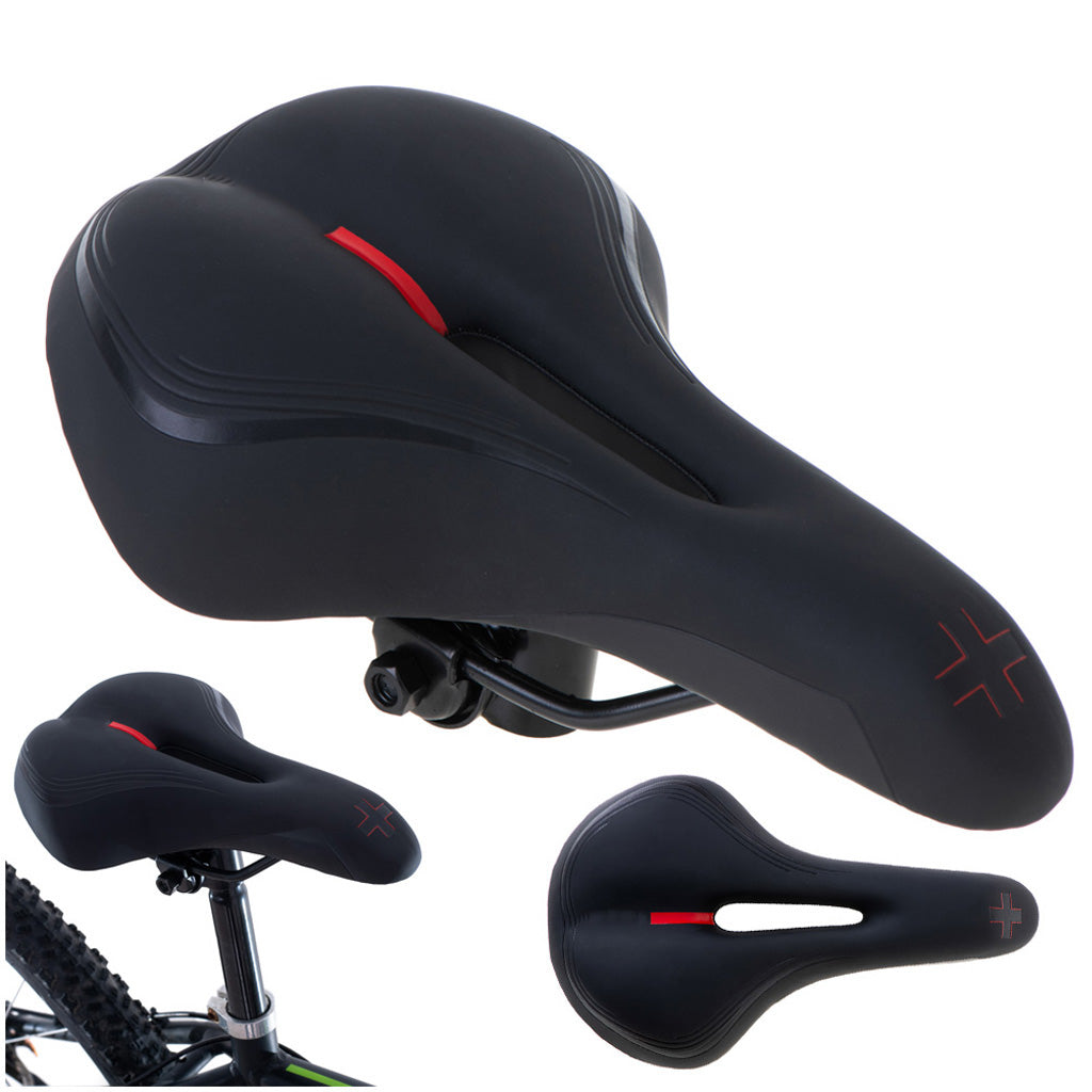 Comfortable Sports Bicycle Saddle Made Of Flexible Foam