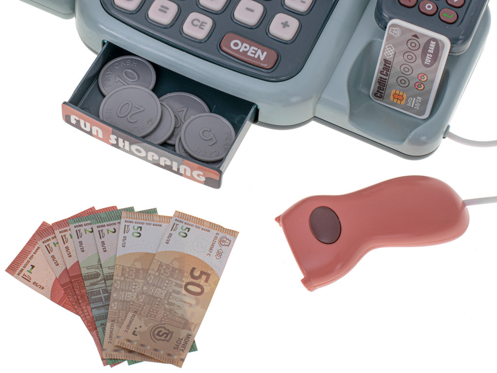 Store Cash Register Shopping Cart Terminal