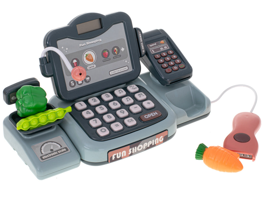 Store Cash Register Shopping Cart Terminal