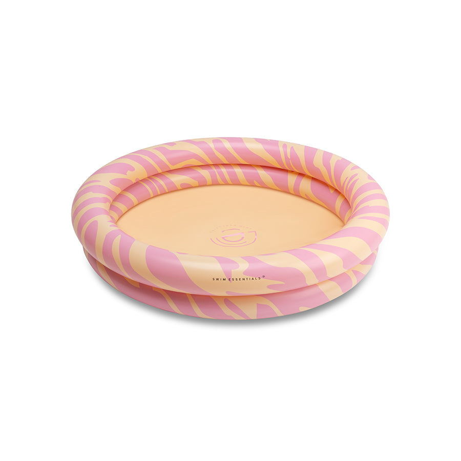 Swim Essentials Kids Pool - Pink - Vibrant Stripes