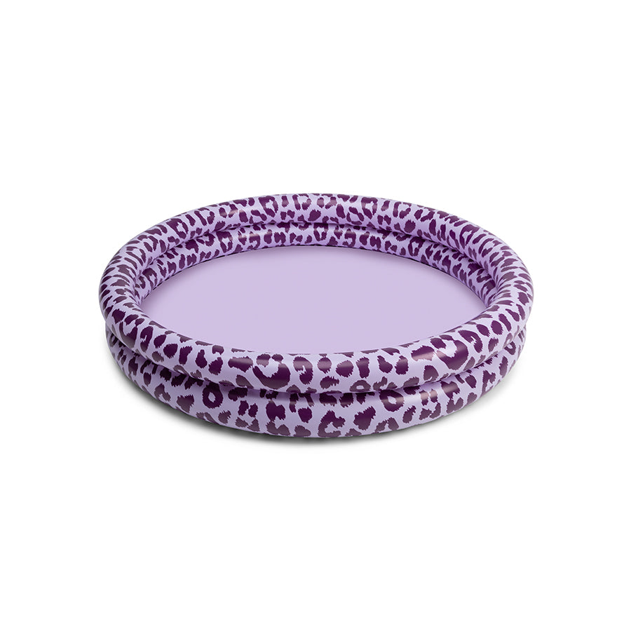 Swim Essentials Kids Pool - Purple - Leopard - Ø 100 Cm