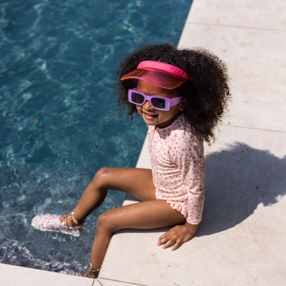 Swim Essentials Kids Water Shoes - Old Pink - Leopard