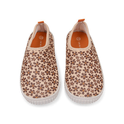 Swim Essentials Kids Water Shoes - Orange - Wild Flowers - Size 19-29