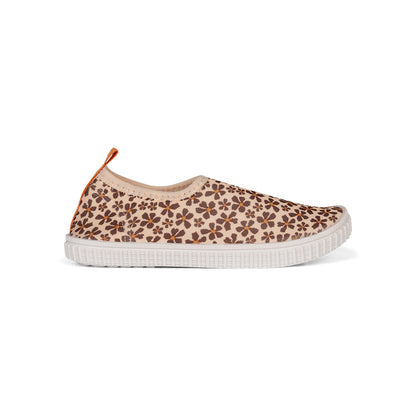 Chaussures aquatiques Swim Essentials pour enfants - Orange - Fleurs sauvages - Taille 19-29