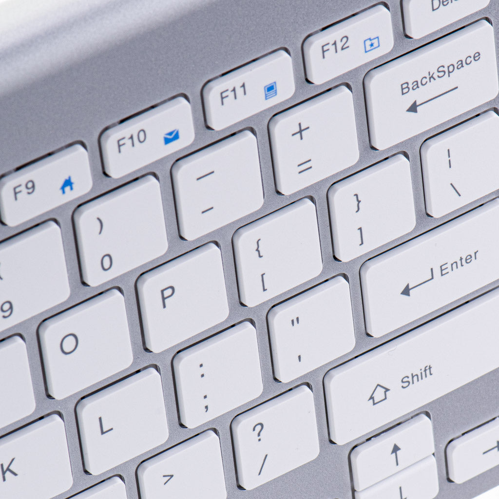 Smart Tv Wireless Keyboard Silver