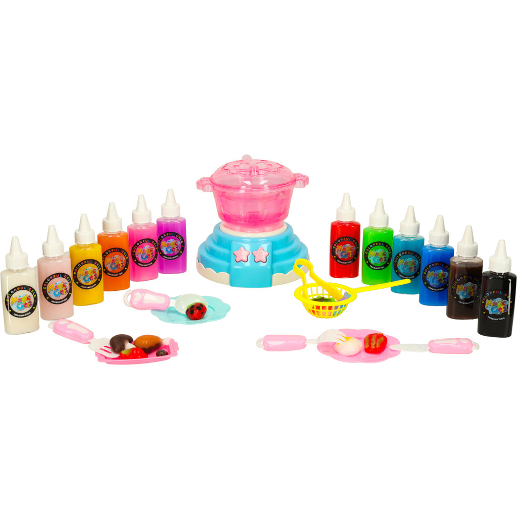 3d Crystal Glue Crystal Glue Magic Kitchen Creative Stencils Set 62 Items Blue