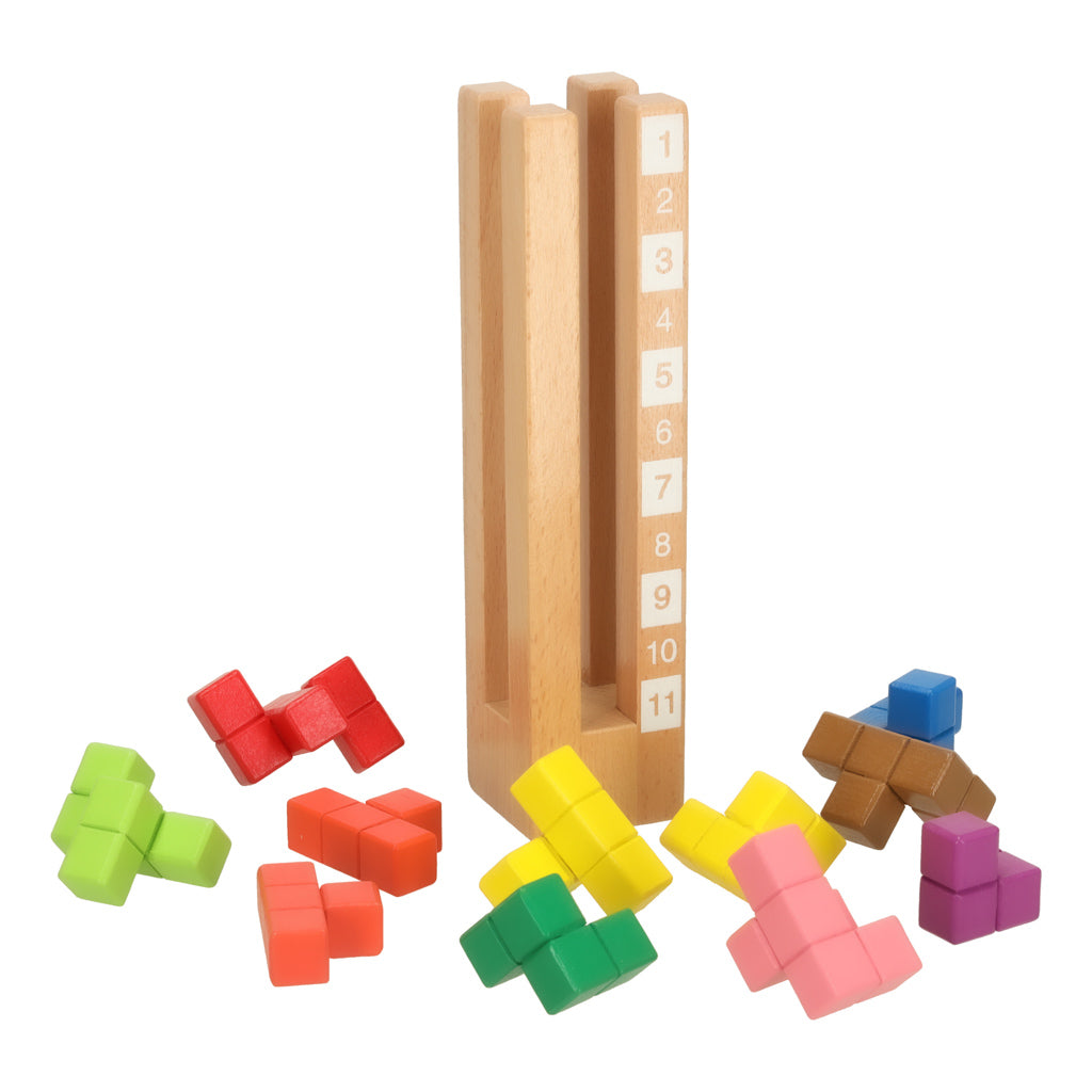 Catamino Wooden Educational Color Blocks
