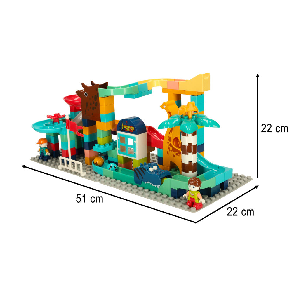 Creative Blocks Ball Track Dinosauří park 147sz