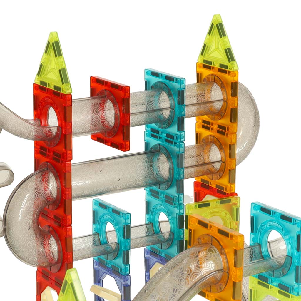 Magnetic Blocks Marble Ball Track With Sound Music 118 Elements