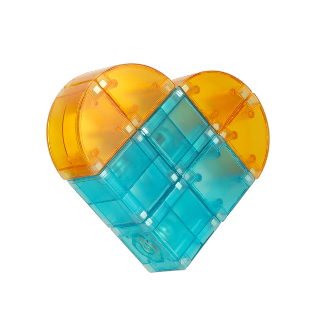 3d Construction Magnetic Blocks Led Glowing 64 El