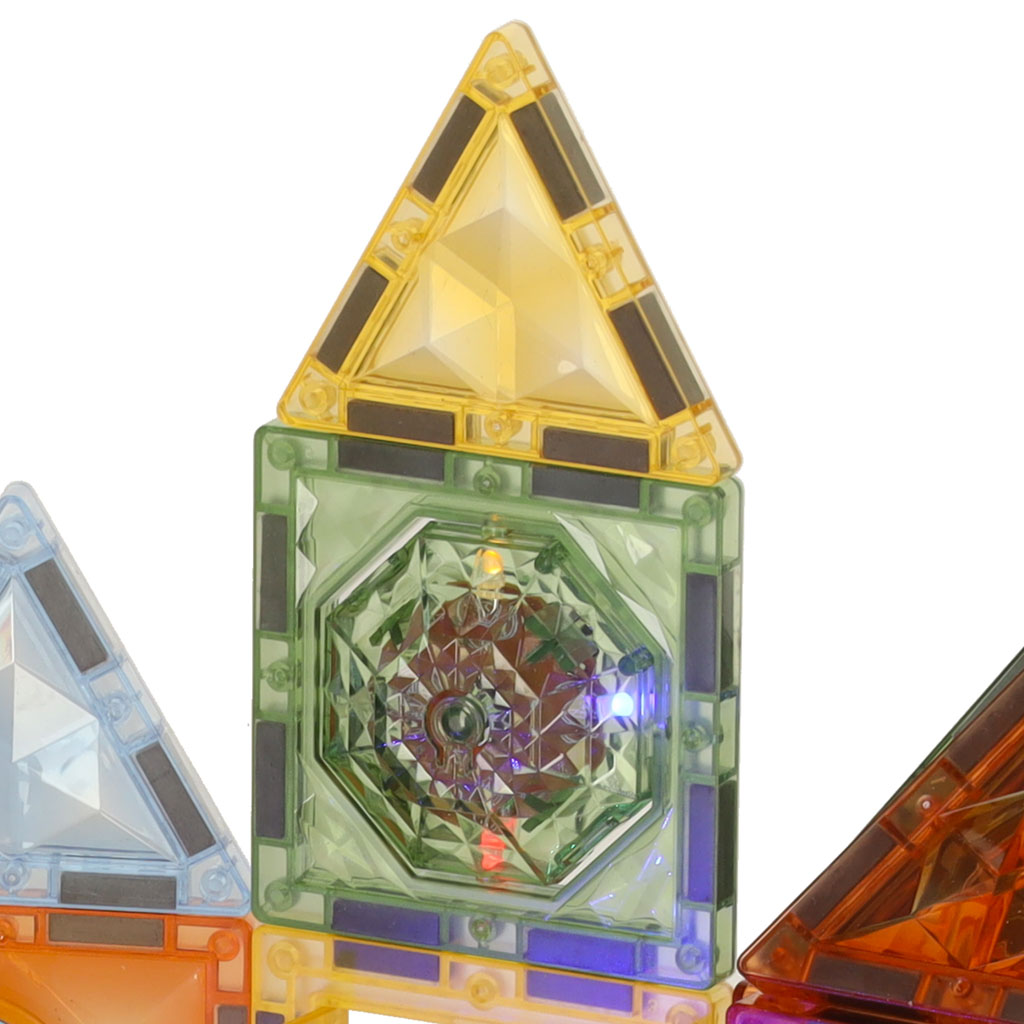 3d Construction Magnetic Blocks Glowing Animal Park 90 El.
