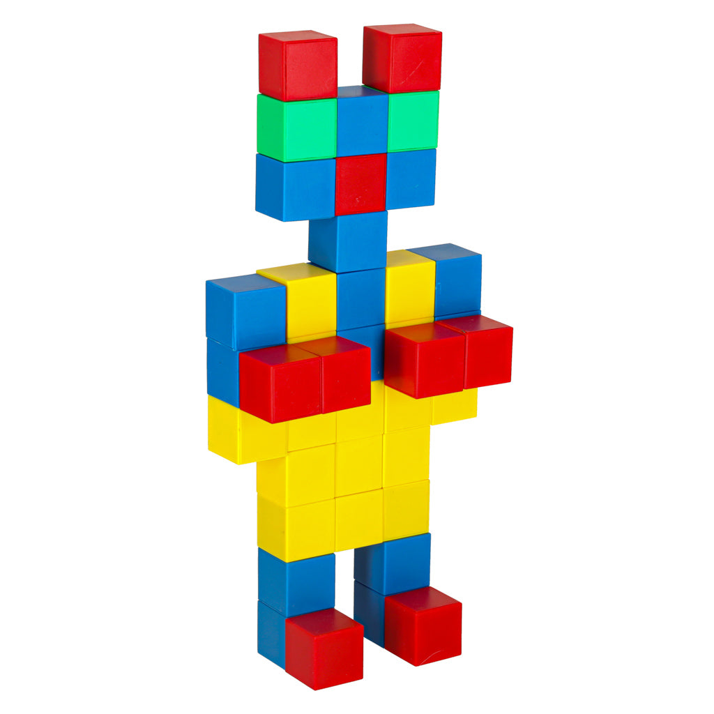 Cube Educational Magnetic Construction Blocks 64 El.