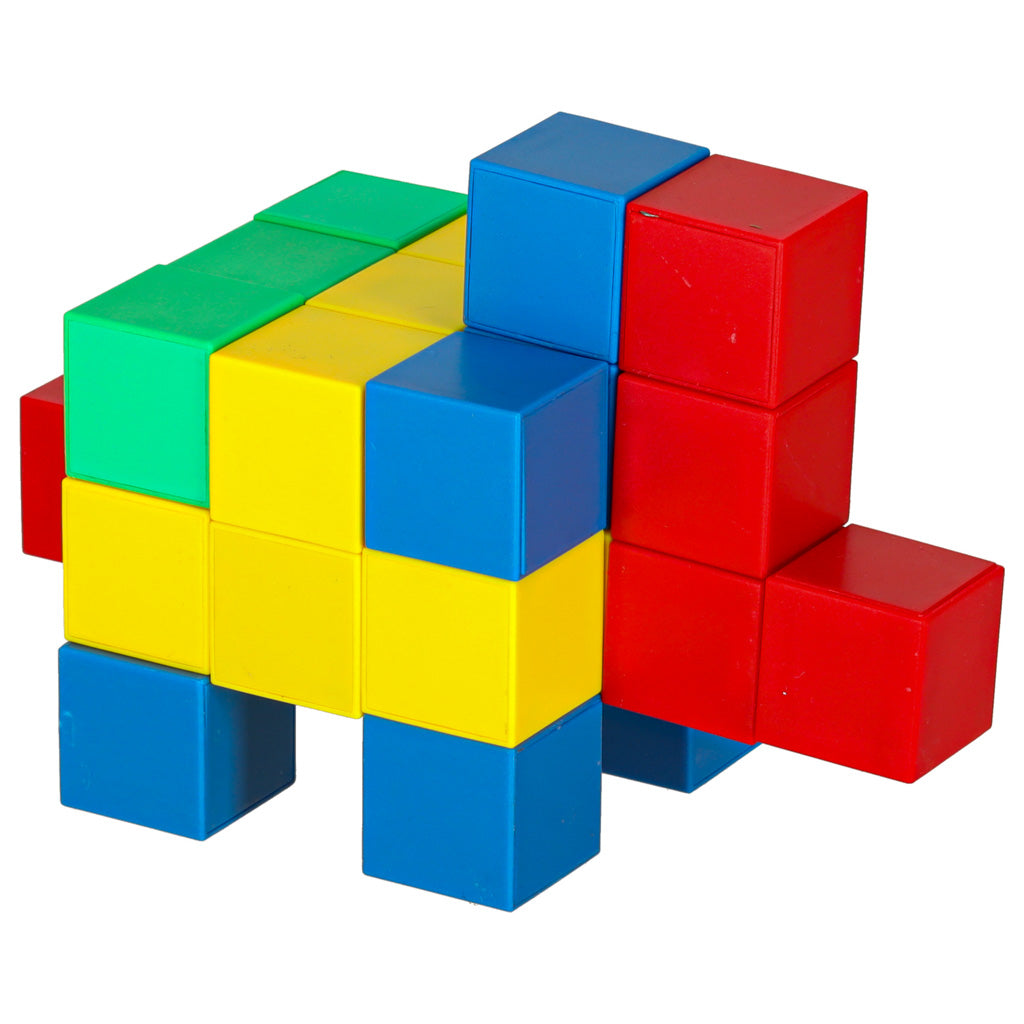 Cube Educational Magnetic Construction Blocks 64 El.