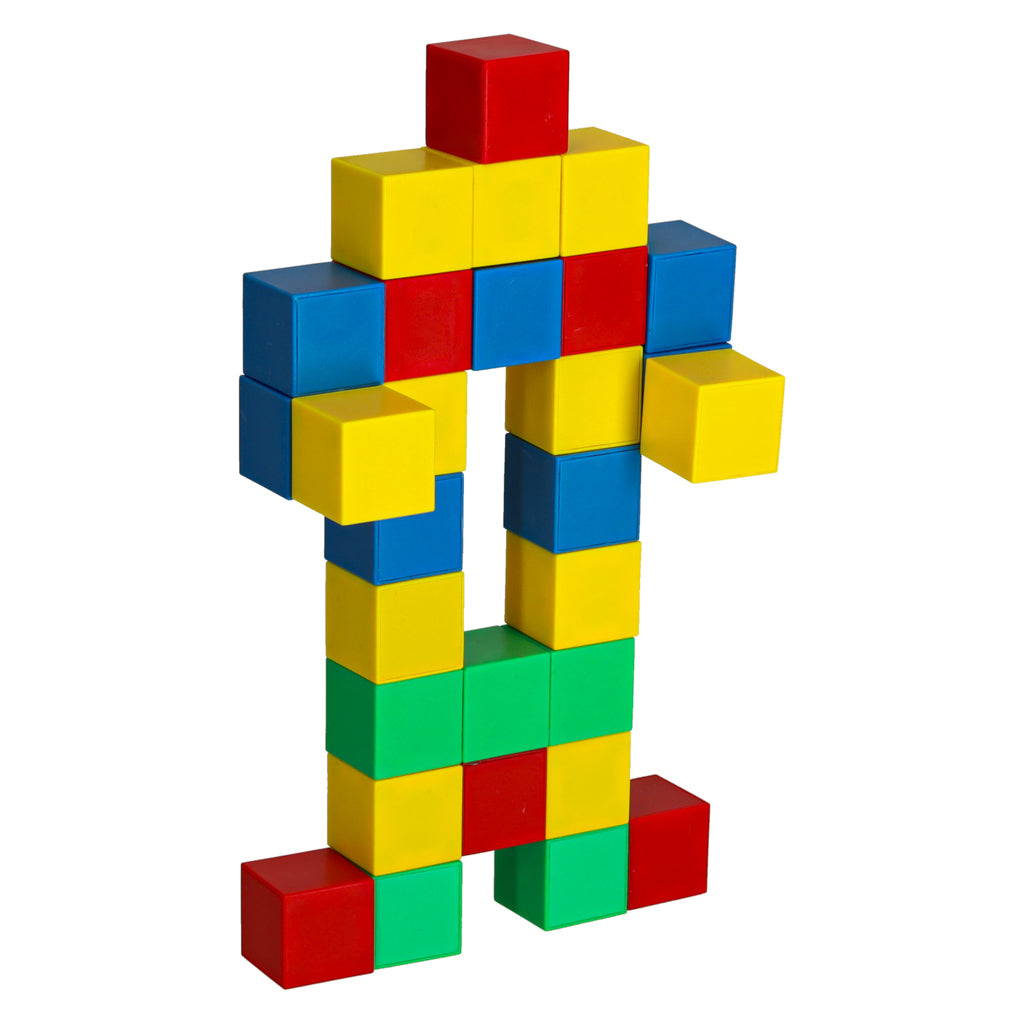 Cube Educational Magnetic Construction Blocks 64 El.