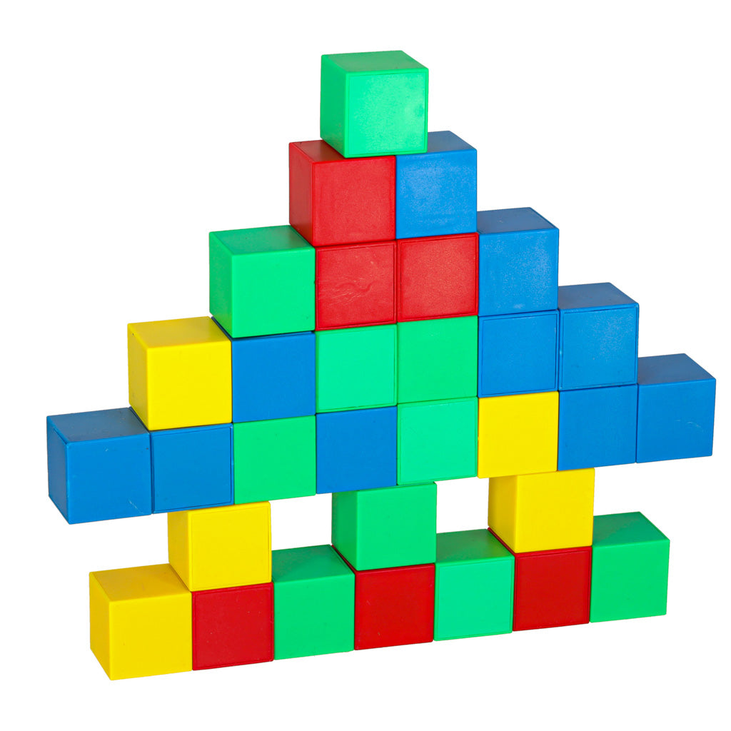 Cube Educational Magnetic Construction Blocks 64 El.