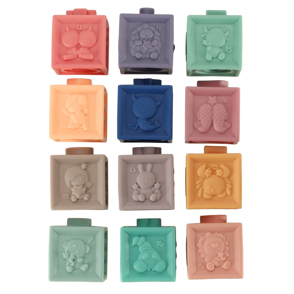 Sensory Ball Blocks Soft Educational 15 Pieces