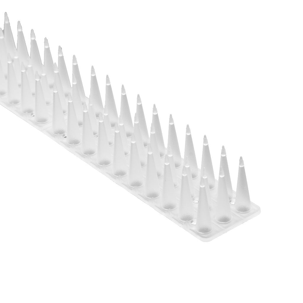 Spikes For Pigeons Strip Bird Deterrent Plastic Dense White 8el. 43 Cm