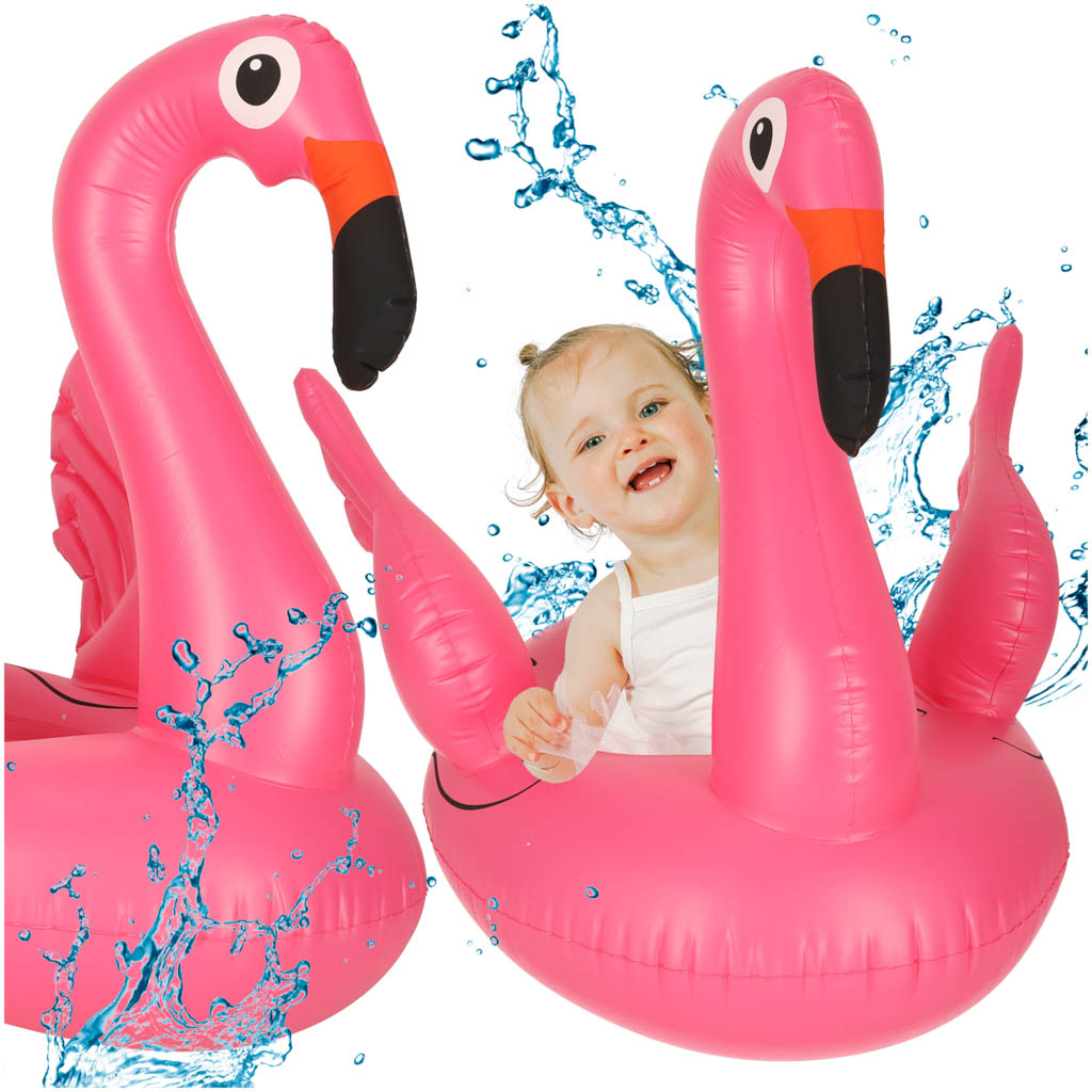 Felfújható pontonkerék gyerekeknek Flamingo