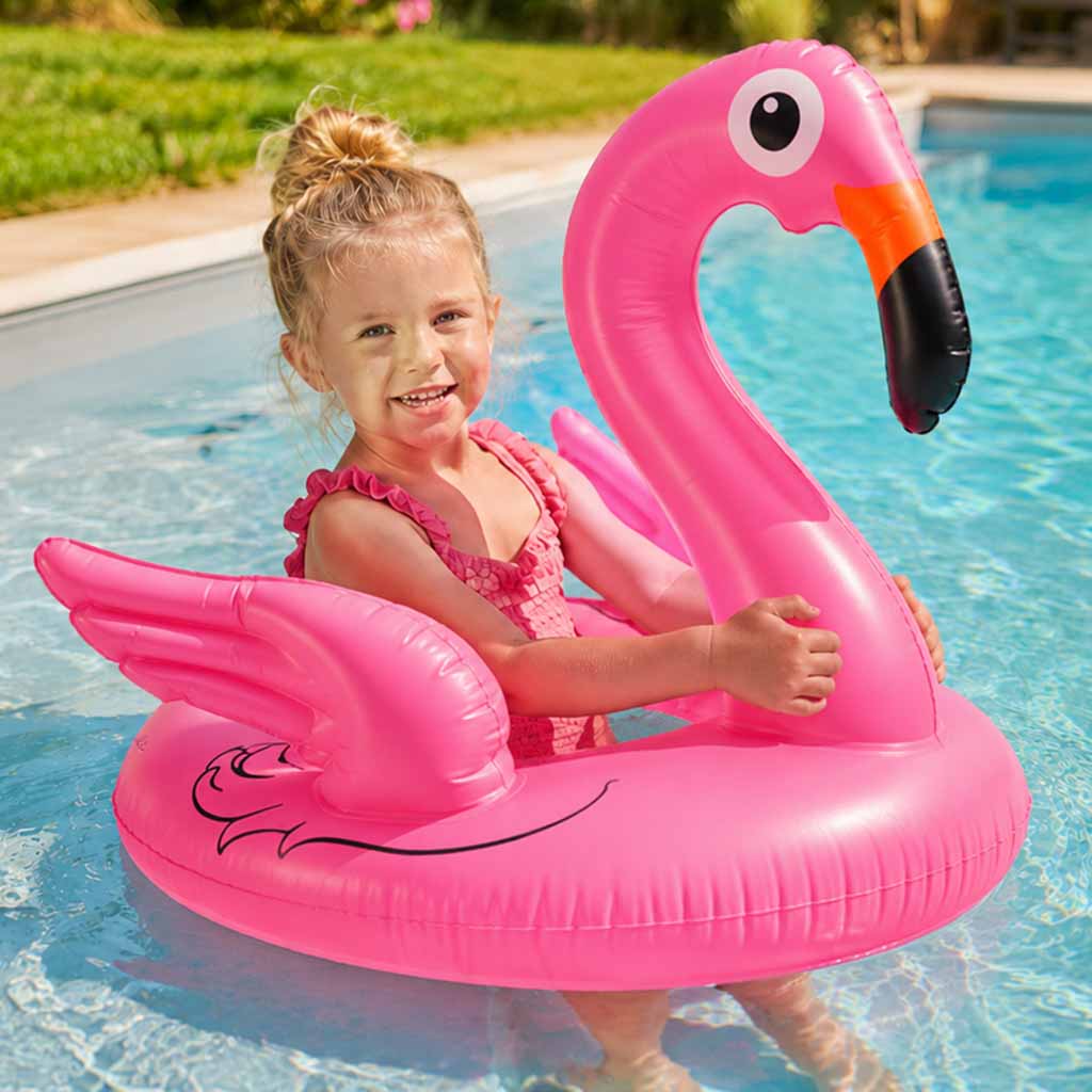 Felfújható pontonkerék gyerekeknek Flamingo