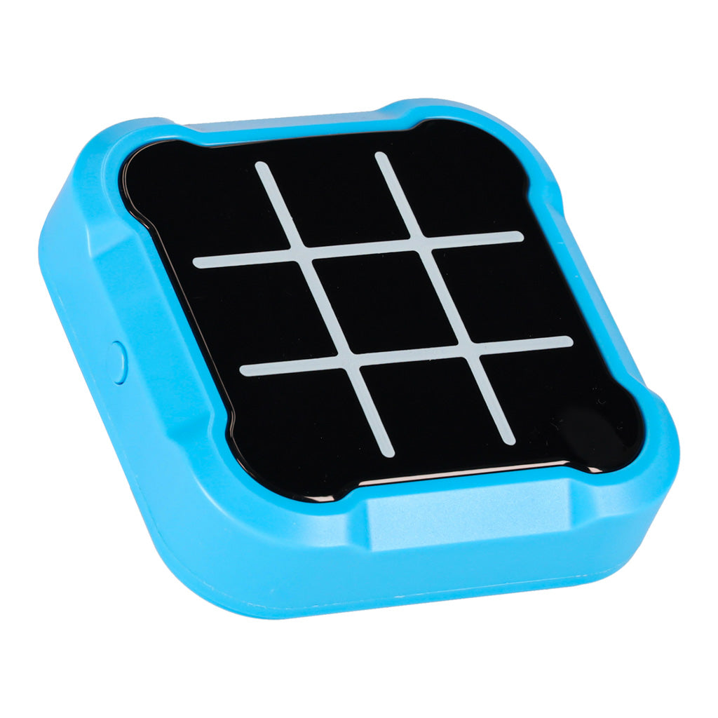 Circle Cross Cross Elektronická logická hra Přenosná konzole Tic Tac Toe modrá