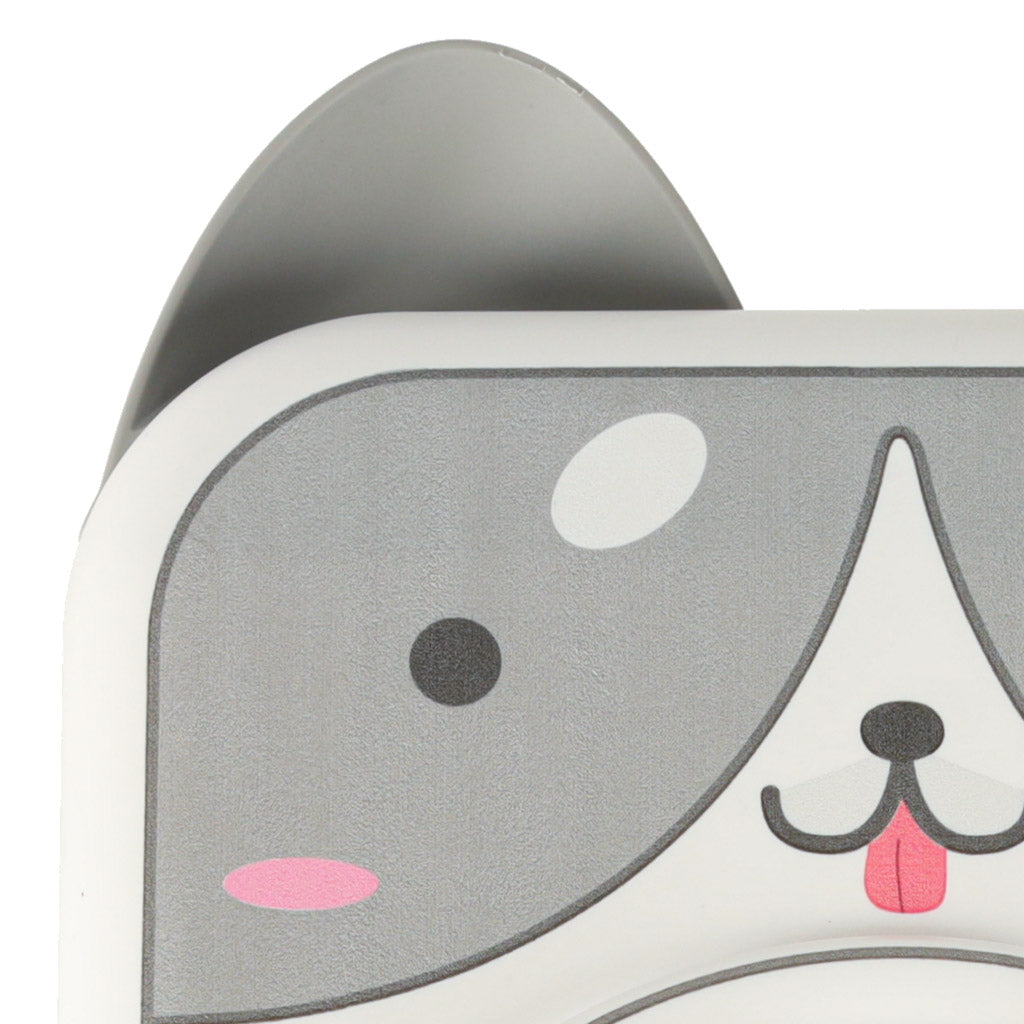 Set di argilla creativa per tornio per ceramica, dipinge il cane grigio