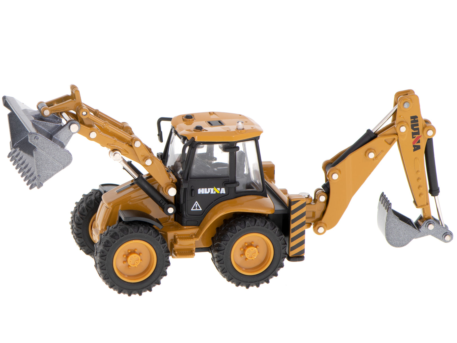 Koparka ładowarka spychacz z łyżką odlewany metalowy model H-zabawki 1704 1:50
