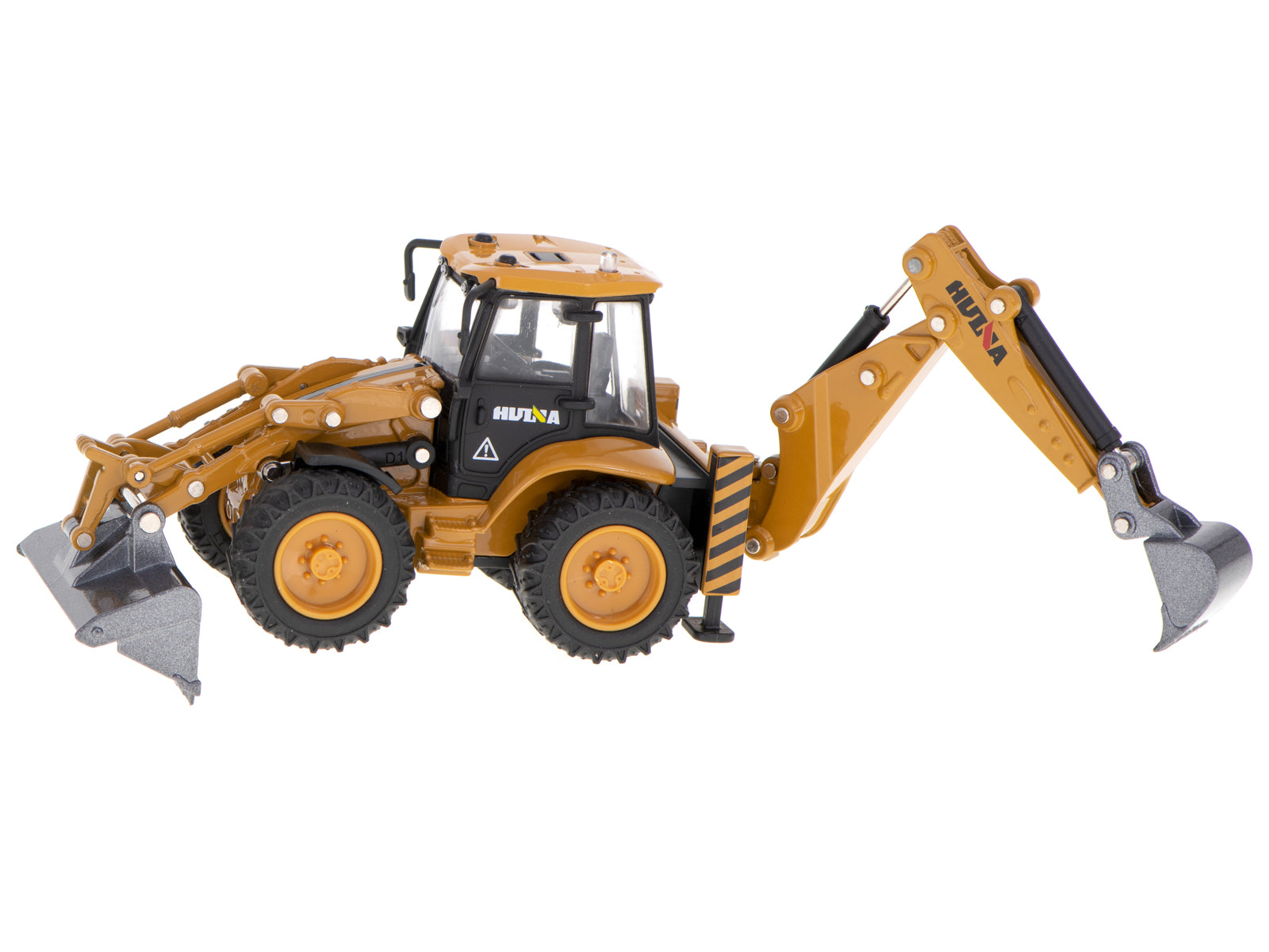 Excavator Loader Bulldozer With Bucket Die-cast Metal Model H-toys 1704 1:50
