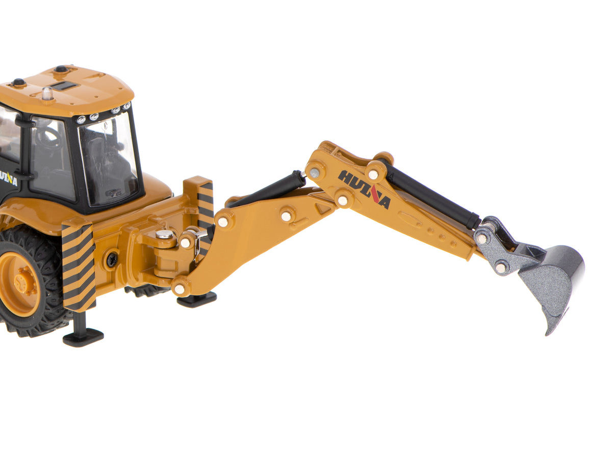 Excavator Loader Bulldozer With Bucket Die-cast Metal Model H-toys 1704 1:50