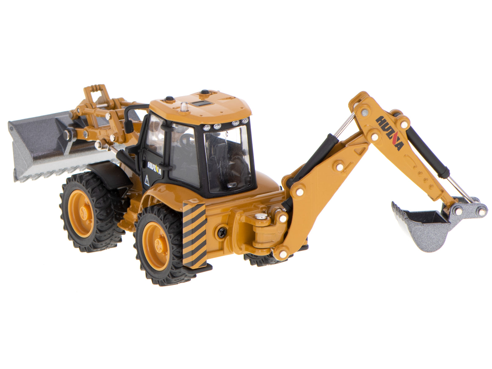 Excavator Loader Bulldozer With Bucket Die-cast Metal Model H-toys 1704 1:50