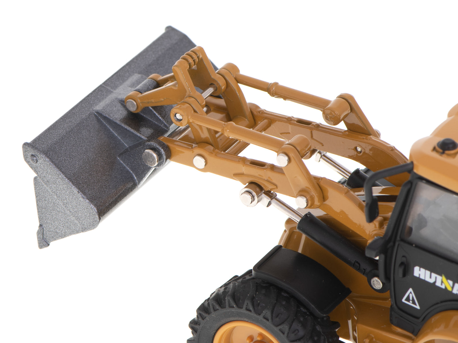 Excavator Loader Bulldozer With Bucket Die-cast Metal Model H-toys 1704 1:50