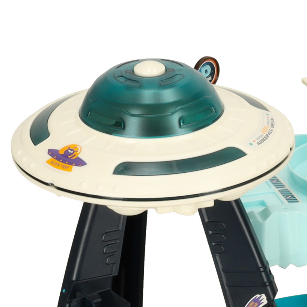 Car Track Parking Space Station 6 Cars