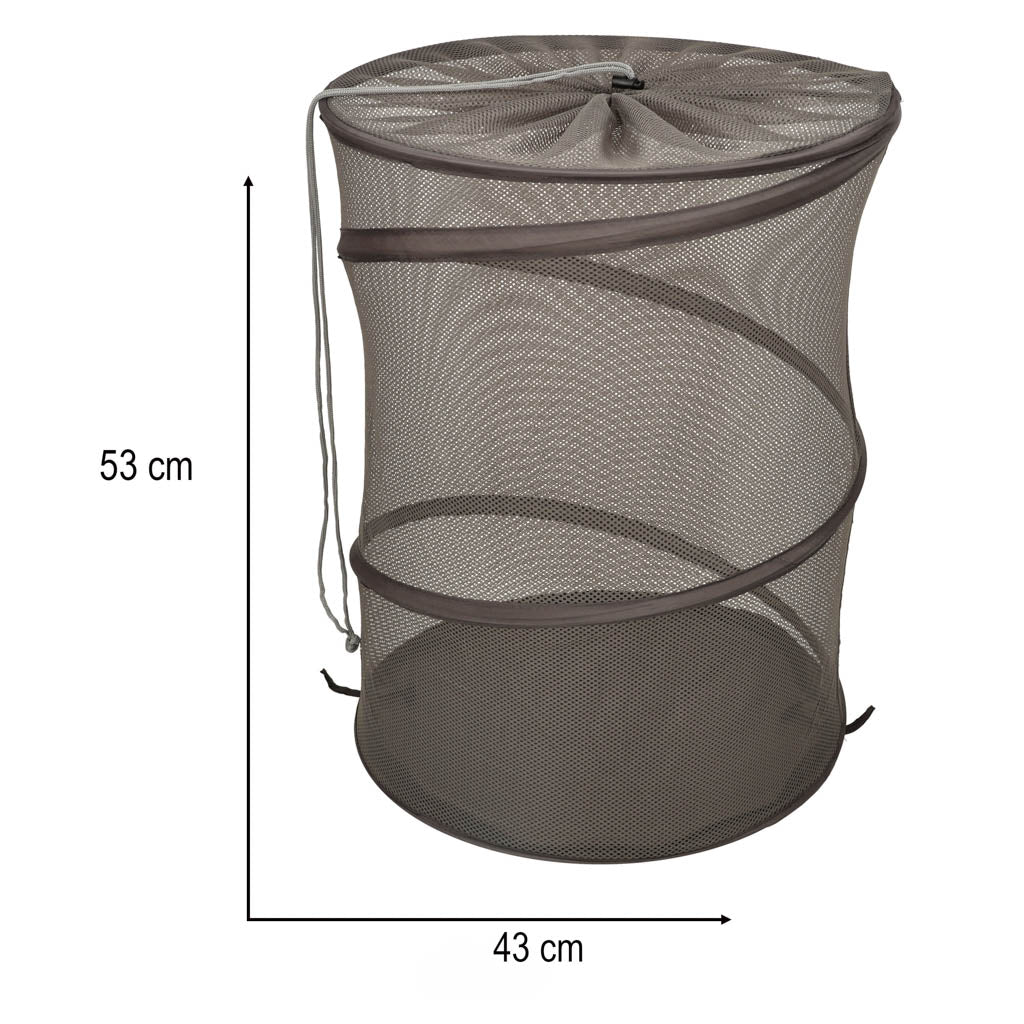 Clothes Basket Laundry Folding Hanging Mesh Basket