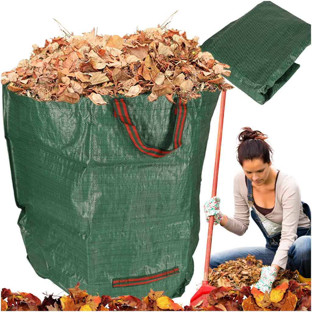 Garden Leaf Waste Garbage Can 270l Bag Large