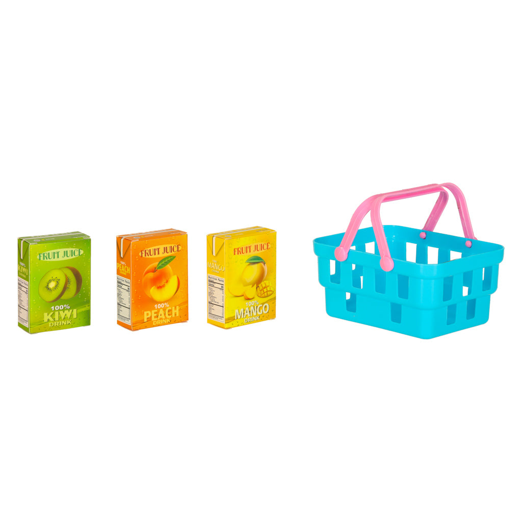 Picnic Basket Fruit Basket Juice Drinks Food Provisions Snacks For Picnic
