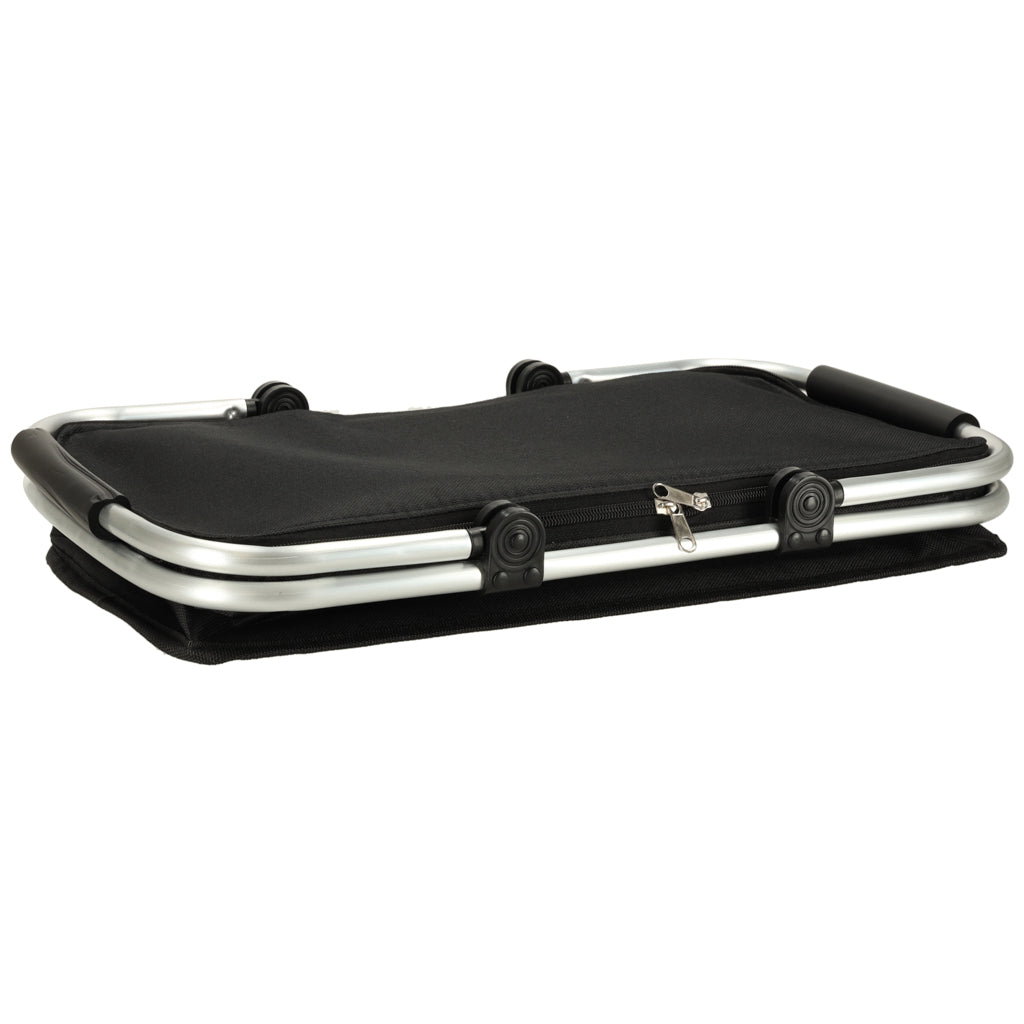 Cesta de picnic plegable térmica negra