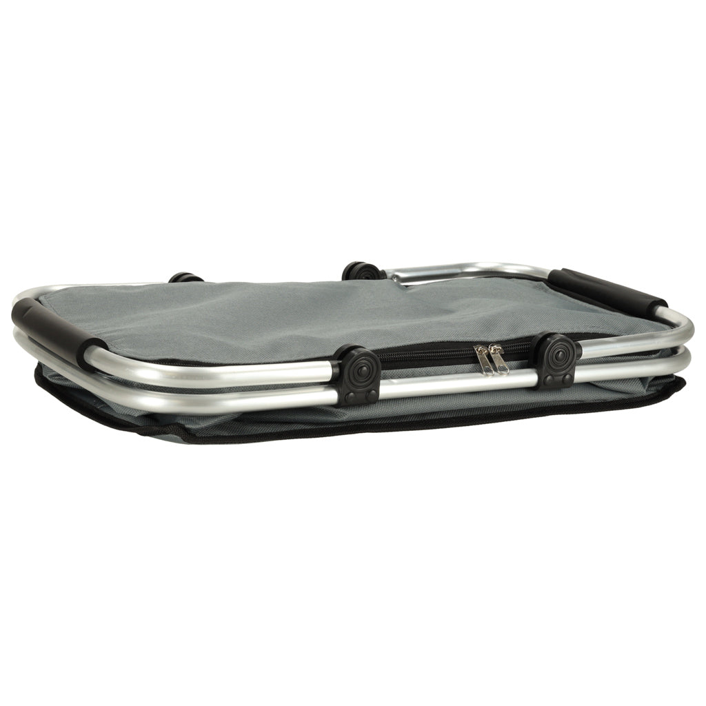 Thermo-faltbarer Picknickkorb, Grau