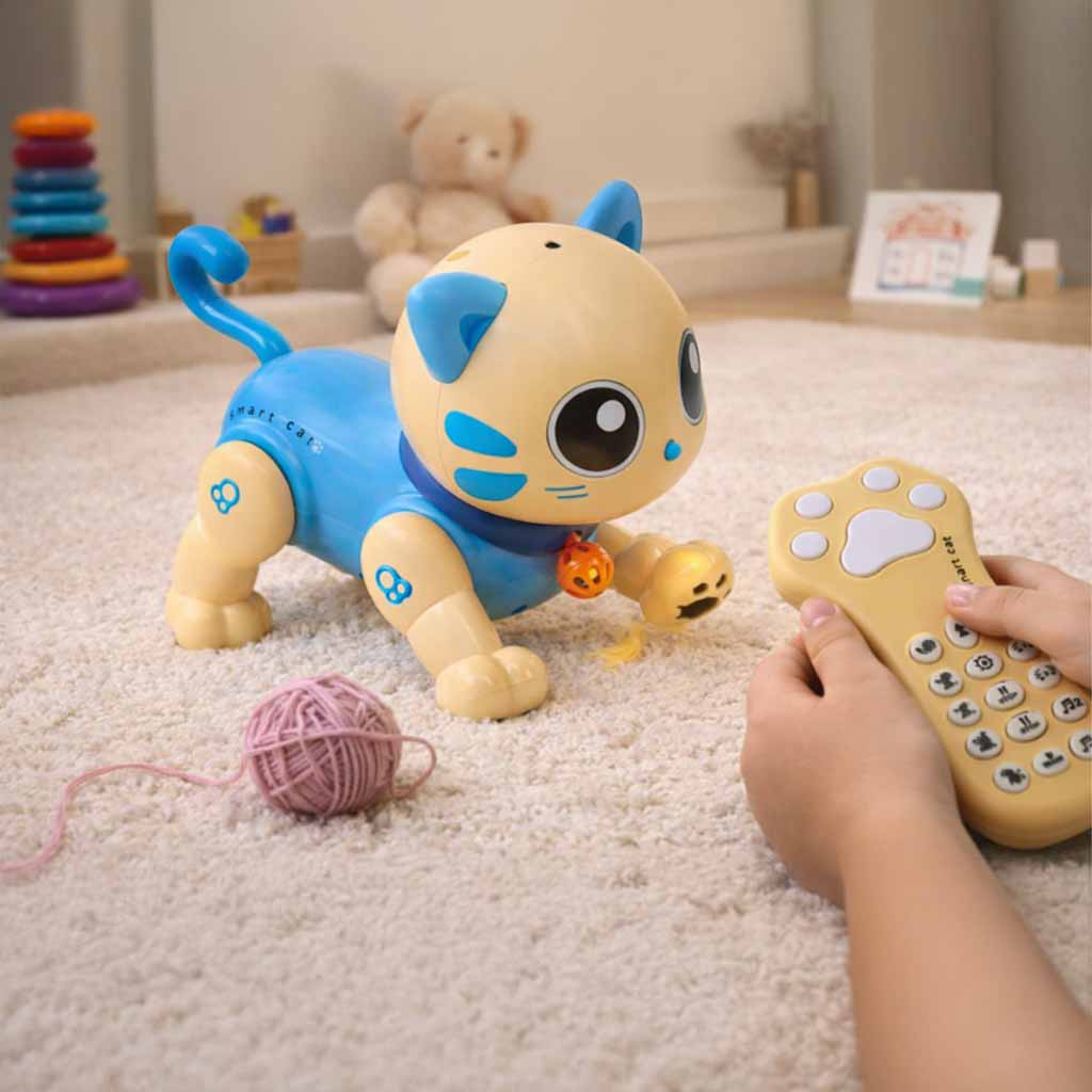 Rc Cat Remote Control Robot Jumps Sings Heavenly