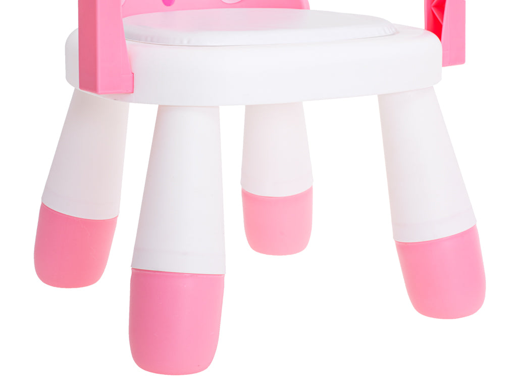 Eet- en Speeltafel Stoel Roze