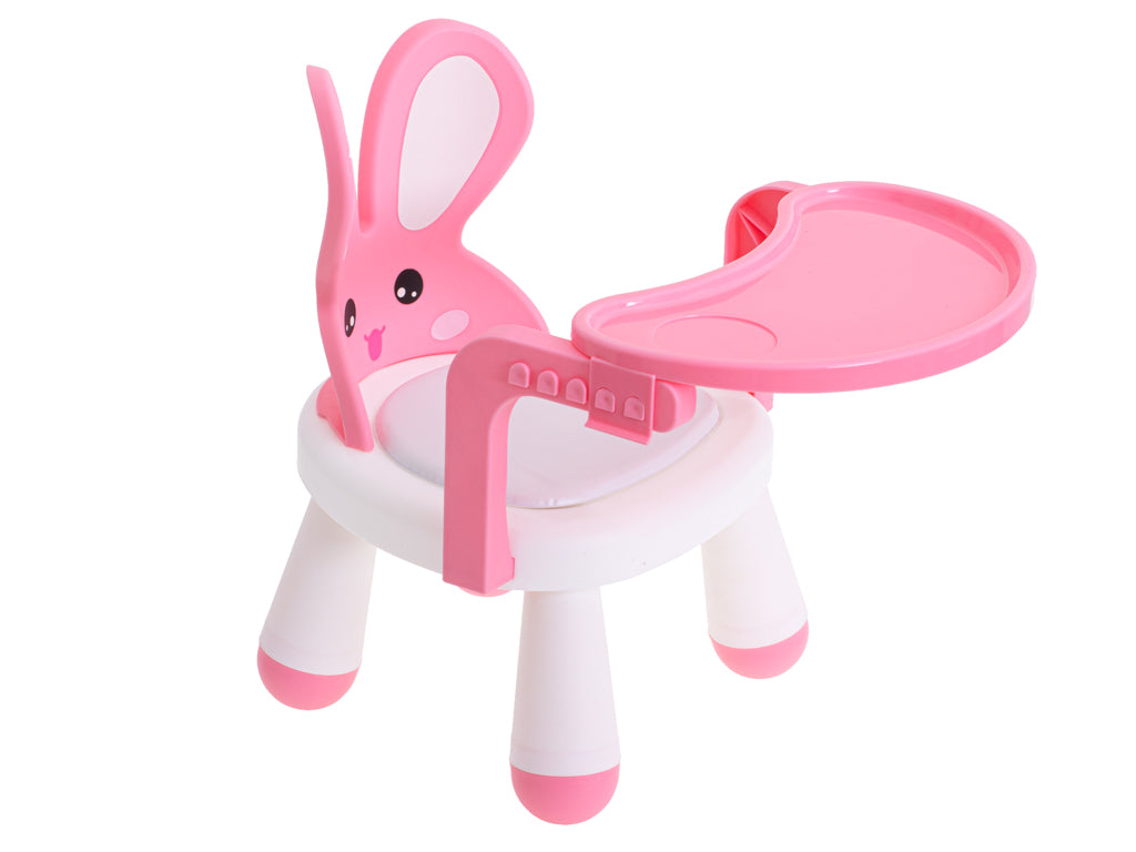 Eet- en Speeltafel Stoel Roze