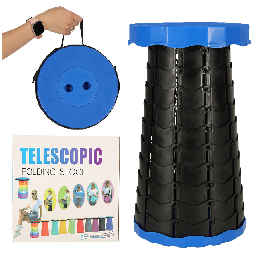 Chaise pliante tabouret pliant tabouret bleu