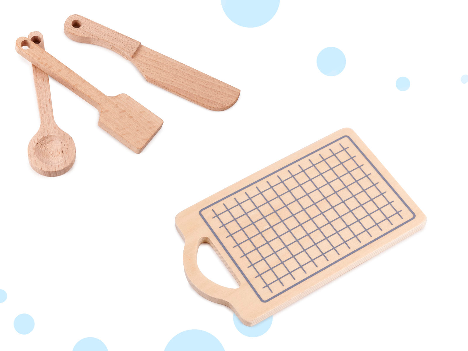 Wooden Kitchen For Children Mdf Modern Classic+ Accessories