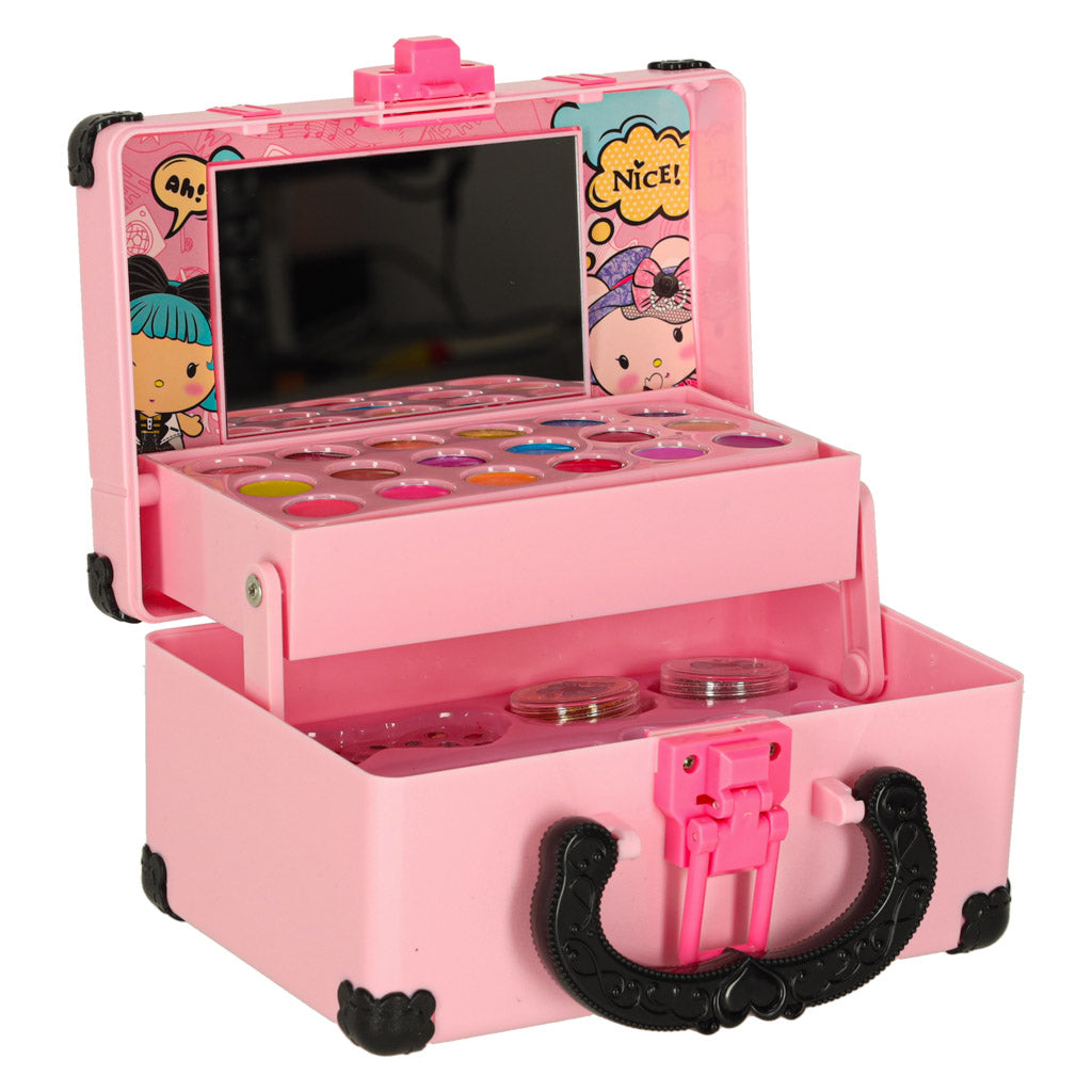 Chest Makeup And Nail Kit Makeup Cosmetics Shadows Varnishes Suitcase