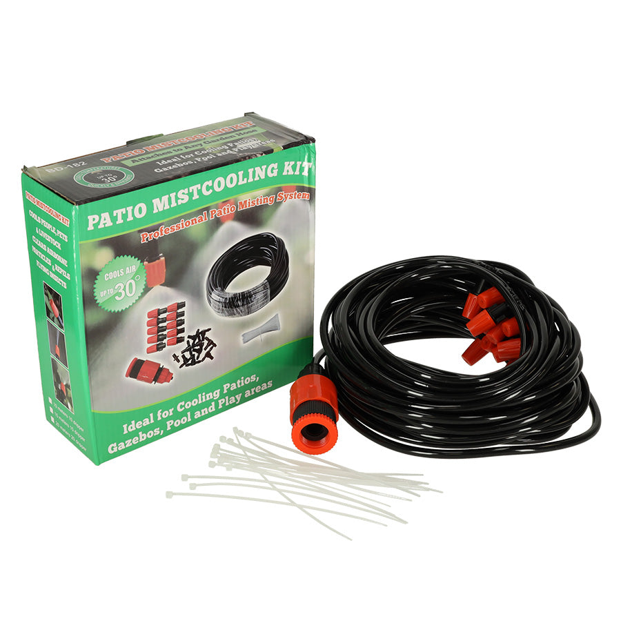Water Curtain Mist Garden Sprinkler Irrigation System 20m