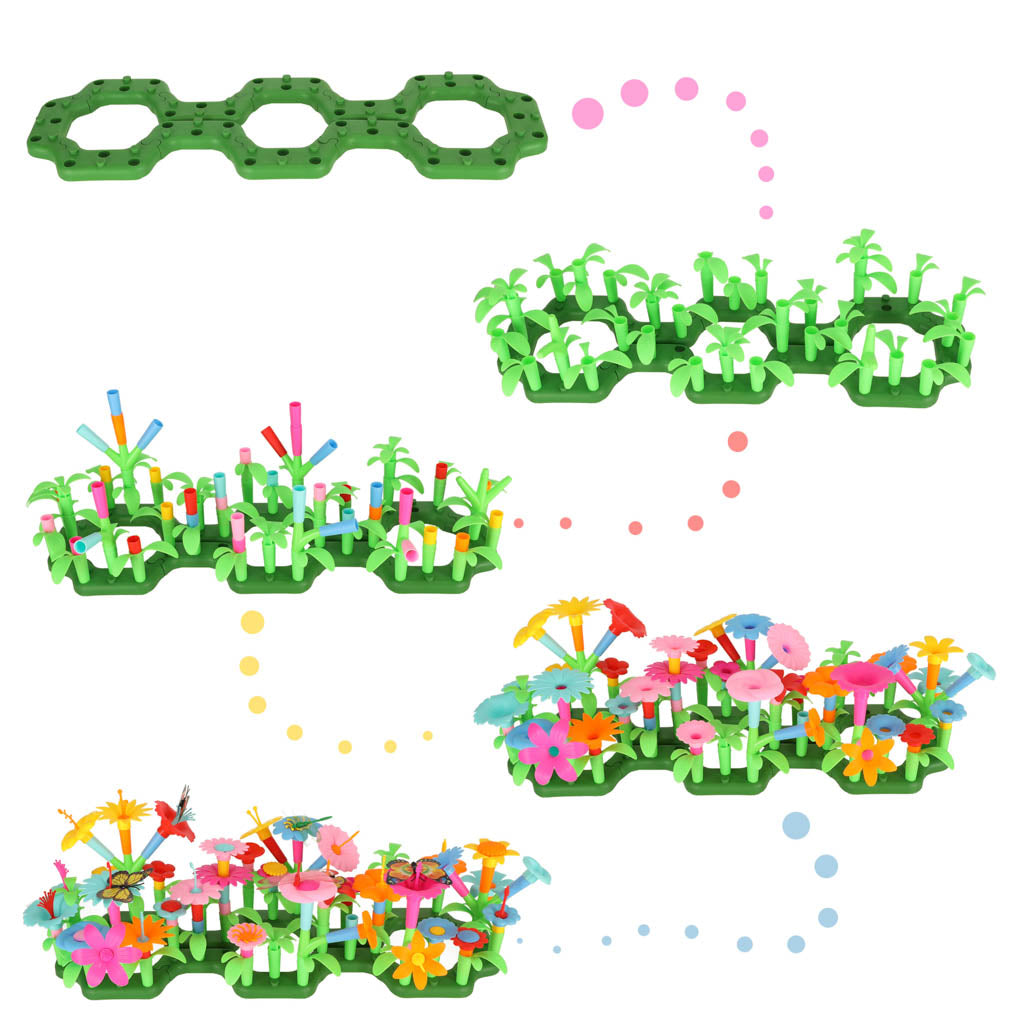 Flowers Creative Blocks Flower Garden 175 Elements