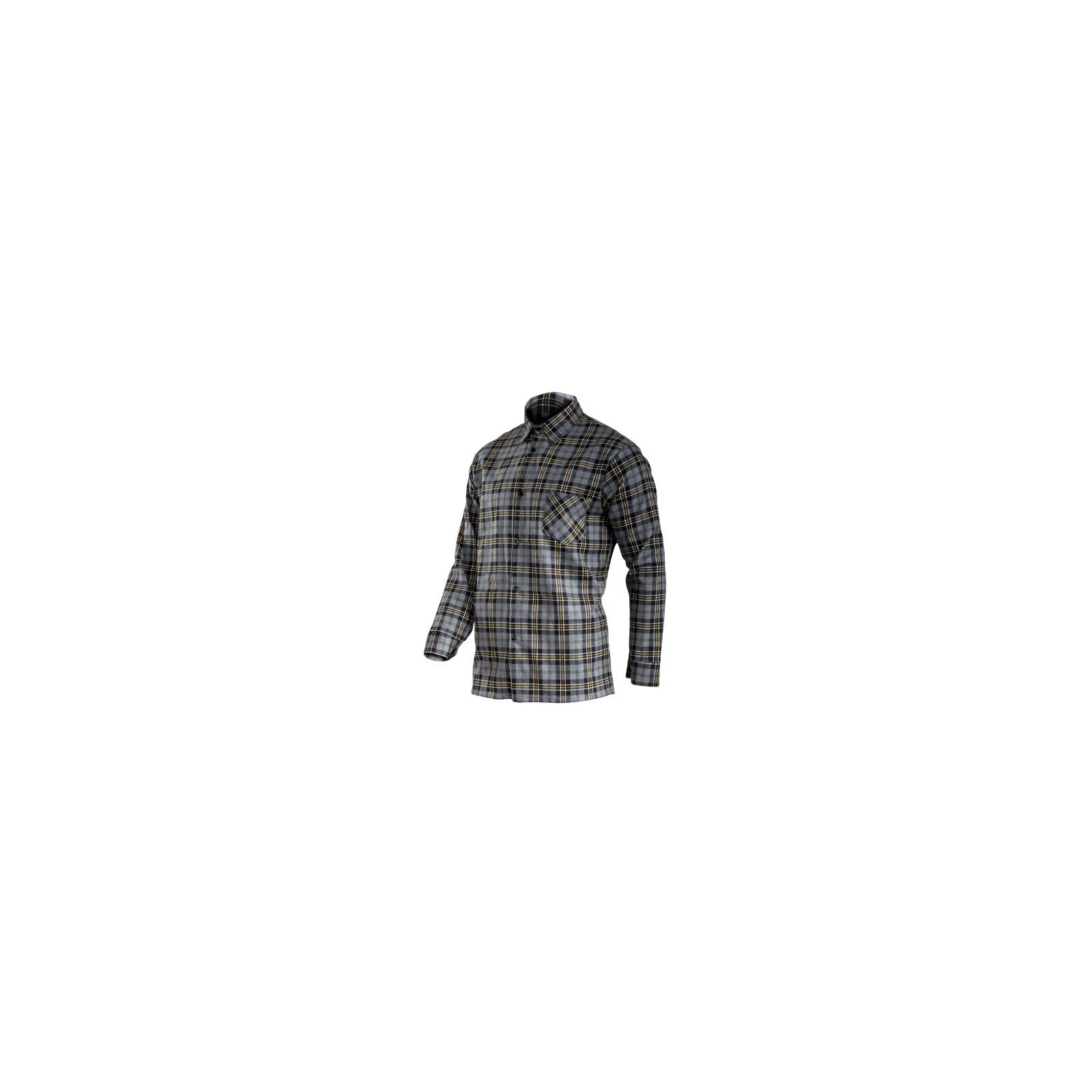 Camicia in Flanella Grigia 170g/m2 S Ce Lahti