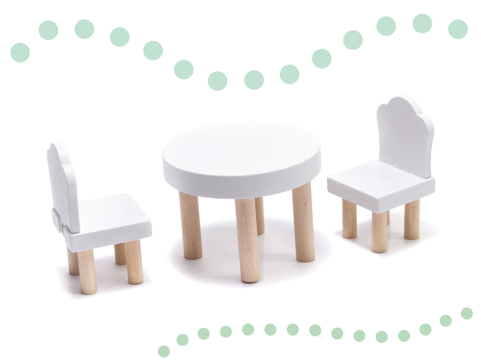 Lulilo Floro Boho Led Wooden Dollhouse