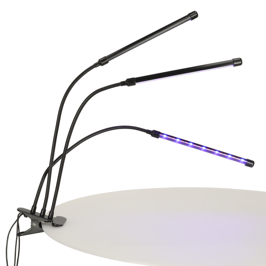 Led Plant Growing Lamp Panel 3 Bulbs