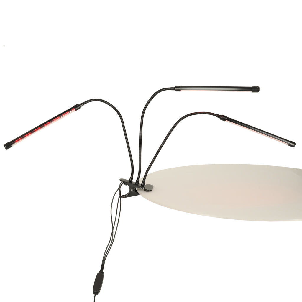 Led Plant Growing Lamp Panel 3 Bulbs