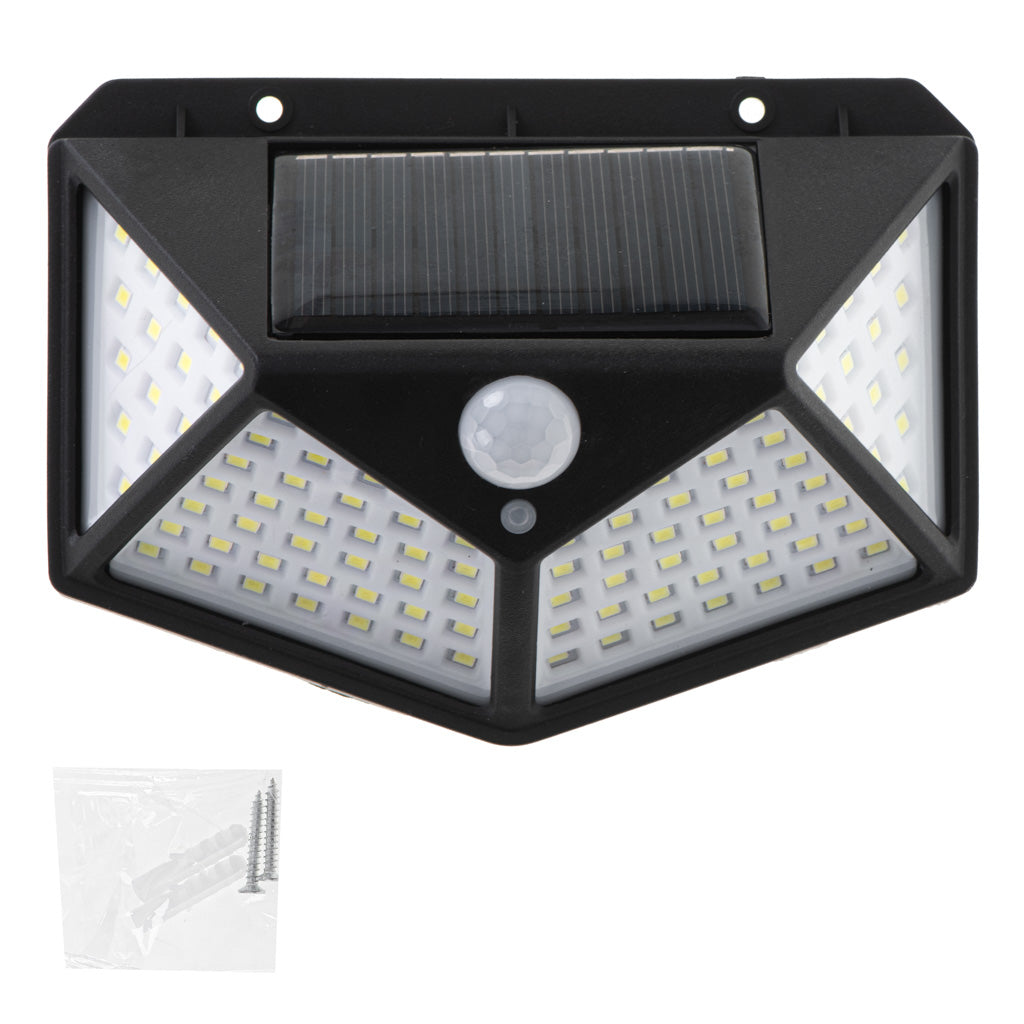 Solar Motion And Dusk Sensor Lamp 100 Leds